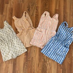 4 Alice + Ames Tank Shorties Size 5 and 6